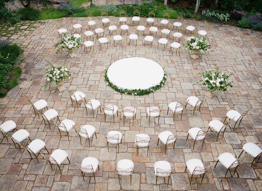 Panoramic Seating - Creative wedding ideas